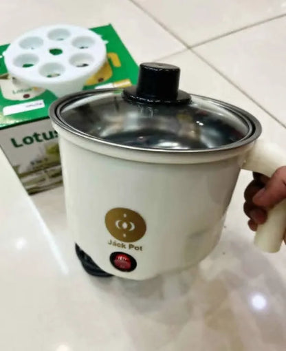 Electric kettle For Home Kitchen Food warmer Food Noodle Egg boiler Multifunction Pan Steam Cooking Machine 1.2 litter Ratings 170